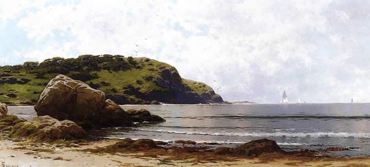 Alfred Thompson Bricher Rippling Sea Manchester 2